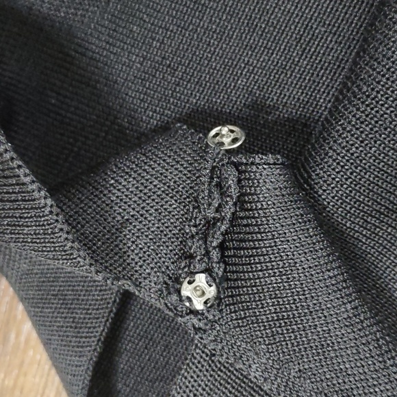 Dana Buchman Silk Knit Tank w/Asymmetric V Neckline - Picture 7 of 7